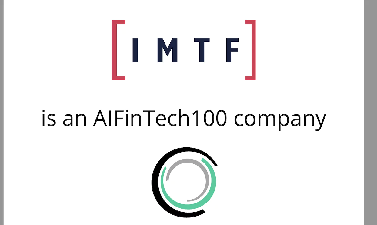 IMTF Recognized Once Again as a Top Innovator in AI and Machine Learning for Financial Services