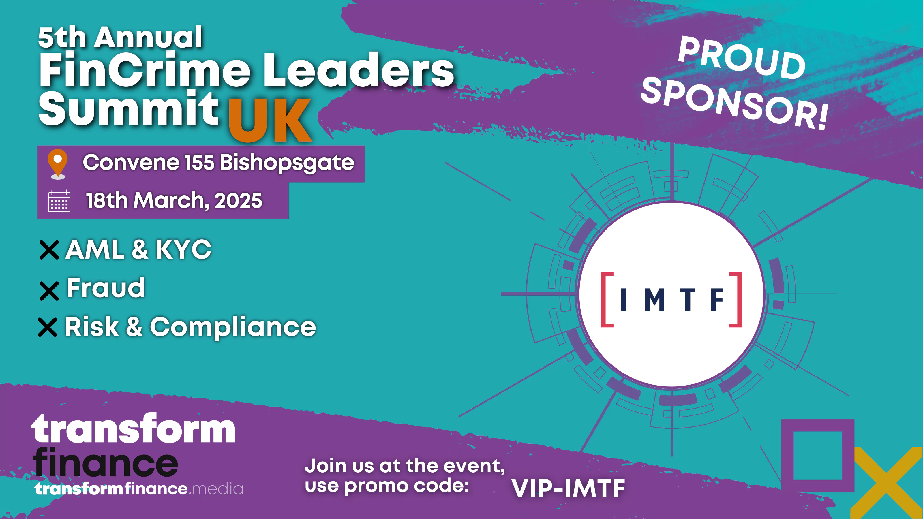 Meet Us at FinCrime Leaders Summit UK