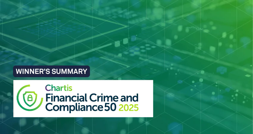 Winner’s Summary: Chartis Financial Crime and Compliance50 2025