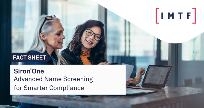 Factsheet: Name Screening