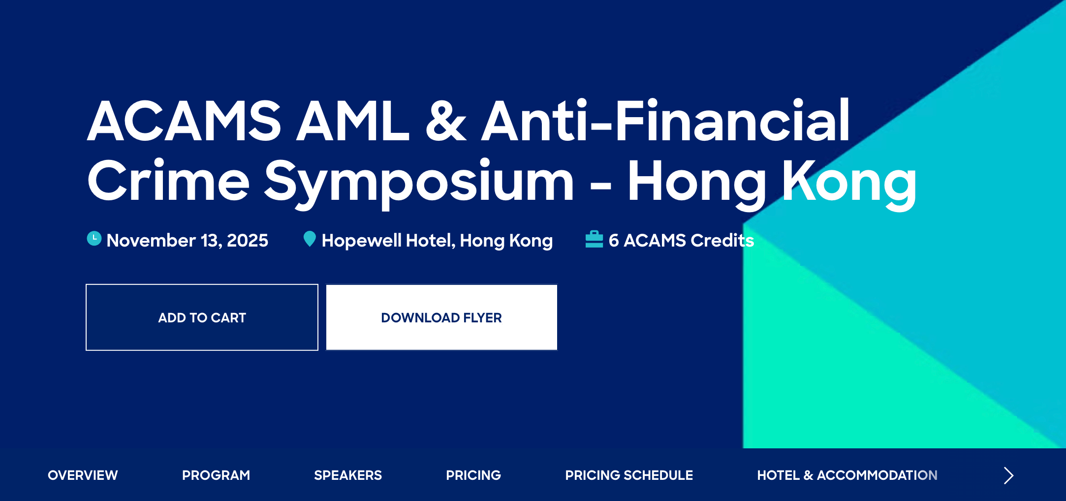 Meet IMTF at the ACAMS Hong Kong Symposium 2025